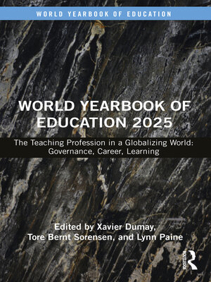 cover image of World Yearbook of Education 2025